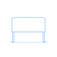 Furniture Benches Riva Bench Square Small Engraving Svg Design, Free Vectors File